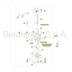 Beta Xtrainer 17 Vergaser