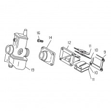 Beta EVO300 13 Vergaser 1