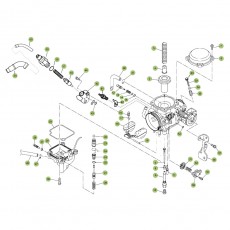 Beta RR125 LC 16 Vergaser 2