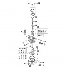Beta EVO300 13 Vergaser 2