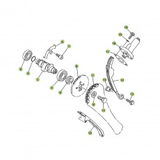 Beta RR125 11 Zylinder/Zylinderkopf/Ventiltrieb 3