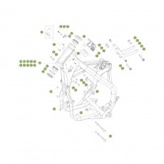 Beta RR250 17 Rahmen/Ausleger