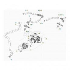 Beta RR390 20 Kraftstoffeinspritzung