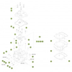 Beta RR400 Factory 11 Zylinder/Zylinderkopf/Ventiltrieb 1