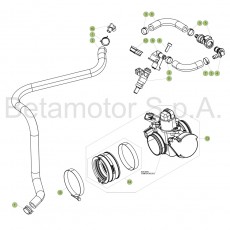 Beta RR430 17 Kraftstoffeinspritzung