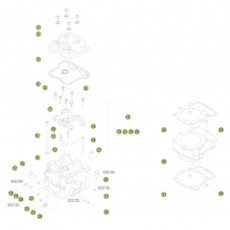 Beta RR520 Factory 11 Zylinder/Zylinderkopf/Ventiltrieb 1