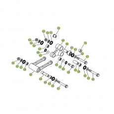 Beta RR450 Racing 09 Schwingarm/Federbein 2