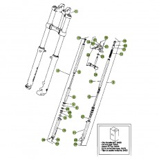 Beta EVO200 09 Gabel 1