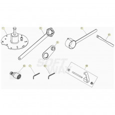 Beta RR125RC 20 Spezialwerkzeug