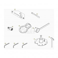 Beta Xtrainer300 21 Spezialwerkzeug