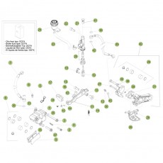 Beta EVO125 11 Lenker - Armaturen