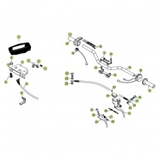 Beta RR450 Racing 09 Lenker/Armaturen