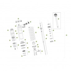 Beta RR300 17 Schwingarm/Federbein 2