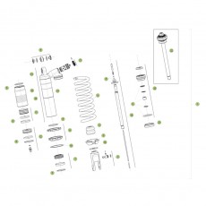 Beta RR480 Racing 17 Schwingarm/Federbein 2