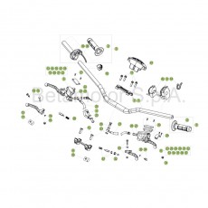 Beta RR250 17 Lenker/Armaturen