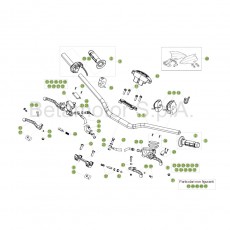 Beta RR300 RC 17 Lenker/Armaturen