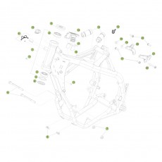 Beta RR350 11 Rahmen - Ausleger