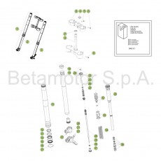 Beta RR430 Racing 17 Gabel