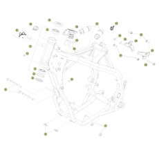 Beta RR450 Factory 11 Rahmen/Ausleger