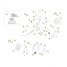 Beta RR250 17 Bremsen