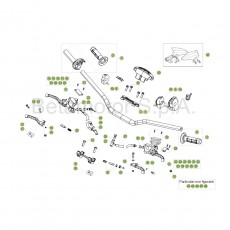 Beta RR390 Racing 17 Lenker/Armaturen