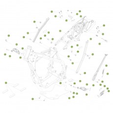 Beta RR400 Factory 11 Rahmen Zubehör