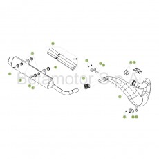 Beta RR250 17 Auspuffsystem