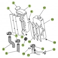 Beta RR50 10/11 Kühlsystem