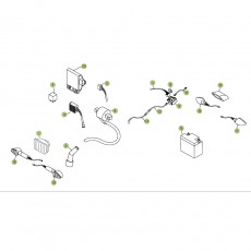 Beta RR525 Racing 09 Kabelstrang