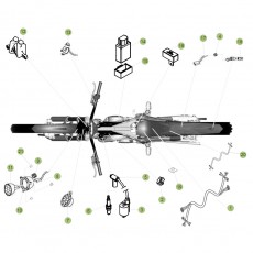 Beta EVO125 09 Kabelstrang