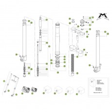 Beta RR400 Factory 11 Gabel 1