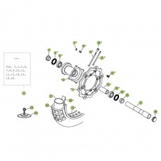 Beta RR450 Racing 09 Vorderrad