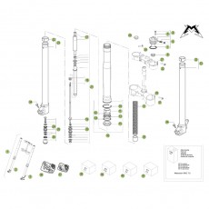 Beta RR520 Factory 11 Gabel 1