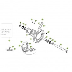 Beta RR525 Racing 09 Vorderrad