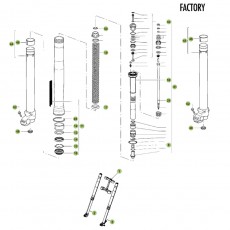 Beta RR400 Factory 11 Gabel 2