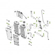 Beta RR300 17 Kühlsystem