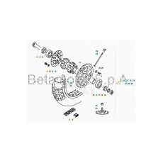 Beta EVO80 Junior 19 Hinterrad