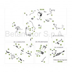 Beta RR300 RC 17 Kabelstrang