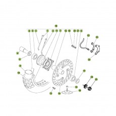 Beta RR50 Standard 10/11 Vorderrad