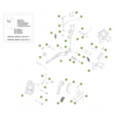 Beta RR520 11 Bremsen