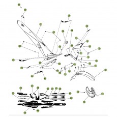 Beta EVO200 11 Verkleidung - Sitzbank - Tank 1
