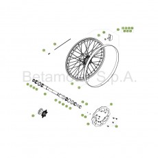 Beta RR250 17 Vorderrad