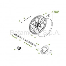 Beta RR300 17 Vorderrad