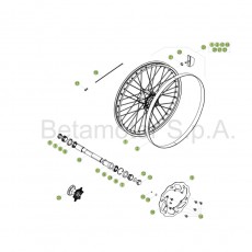 Beta RR300 RC 17 Vorderrad