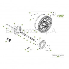 Beta RR250 17 Hinterrad