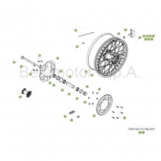 Beta RR300 RC 17 Hinterrad