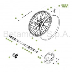 Beta RR480 Racing 17 Vorderrayd