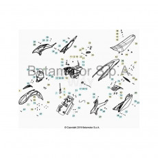 Beta RR50 19 Verkleidung/Sitzbank/Tank 1