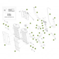 Beta RR450 Factory 11 Kühlsystem
