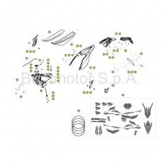 Beta RR250 Racing 17 Verkleidung/Sitzbank/Tank 1